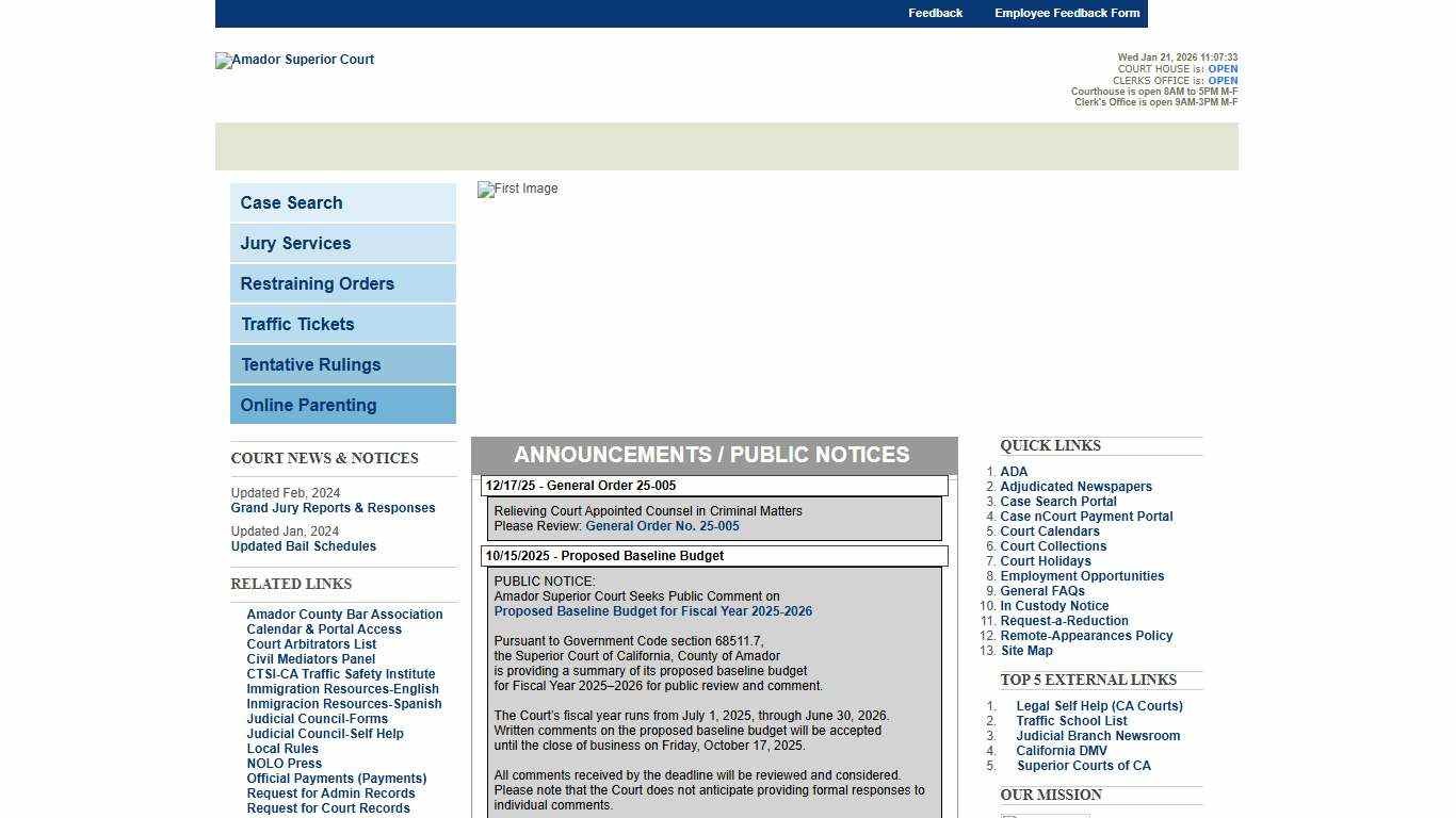 The Superior Court of California